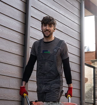 Photo of Morgan Alun, the Turf Clean Manager